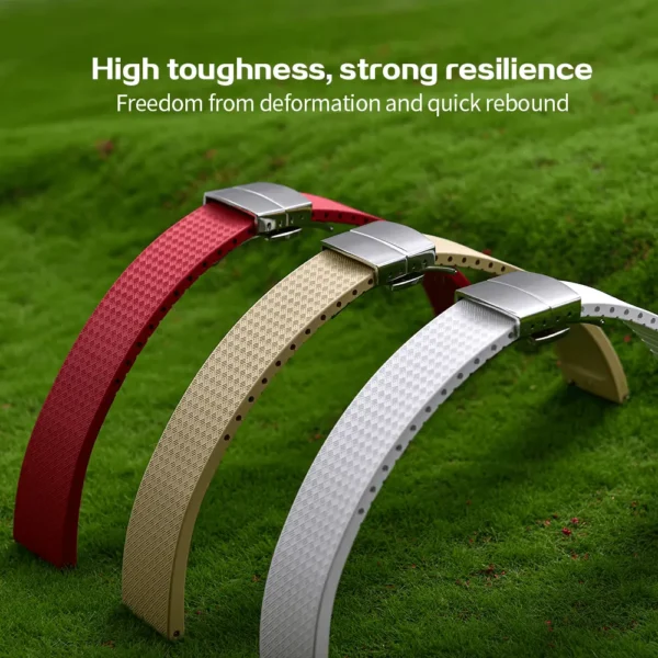 Tresse CTS FKM Rubber Quick Release Watch Strap with Deployant Clasp - Image 4