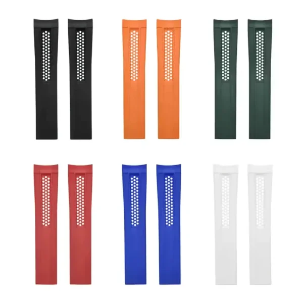 Premium FKM Rubber Watch Strap with Curved Ends - Image 3