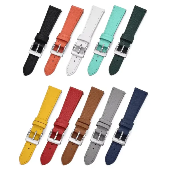 Tresse Premium Saffiano Leather Watch Strap - Image 5