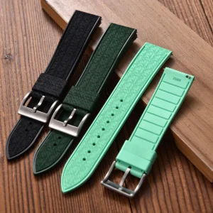 Mosaic FKM Rubber Watch Strap with Quick Release