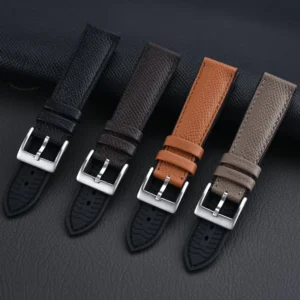 Premium Palm Leather Hybrid Watch Strap