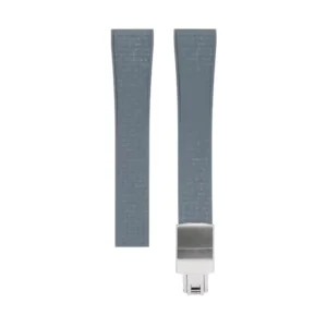 Grey Mosaic CTS Rubber Watch Strap with Clasp