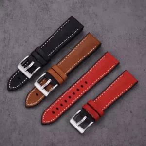 Premium Leather Hybrid Watch Strap