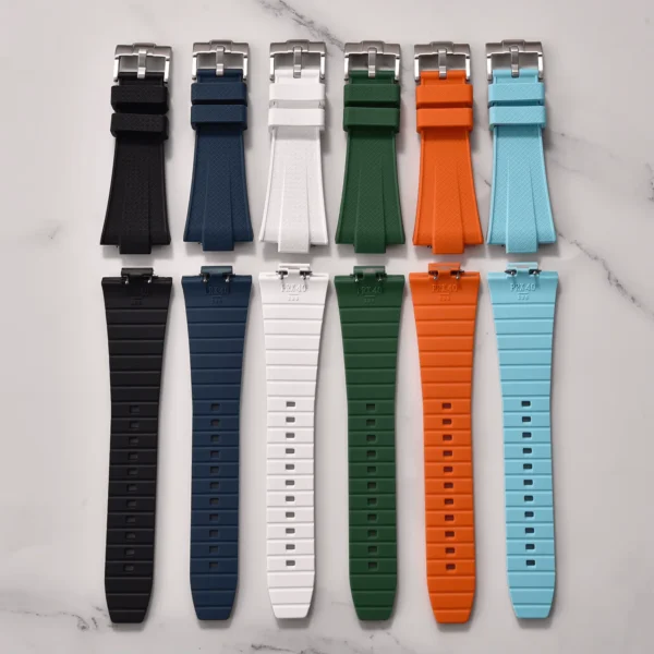 FKM Rubber Strap for Tissot PRX – 40mm | Premium Integrated Fit - Image 2
