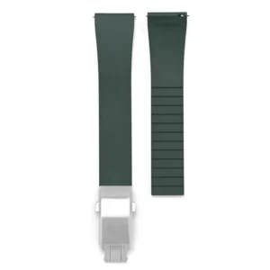 Green Rubber CTS Watch Strap with Clasp