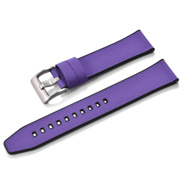 Sailcloth Pattern FKM Rubber Strap with Quick Release - Image 5