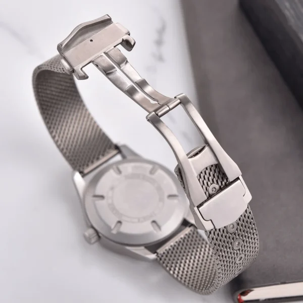 Titanium Mesh Bracelet for Omega Watches - Image 3