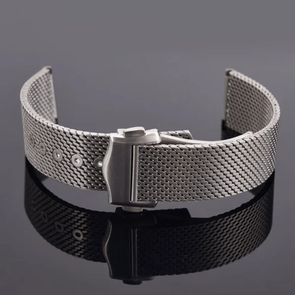 Titanium Mesh Bracelet for Omega Watches - Image 2