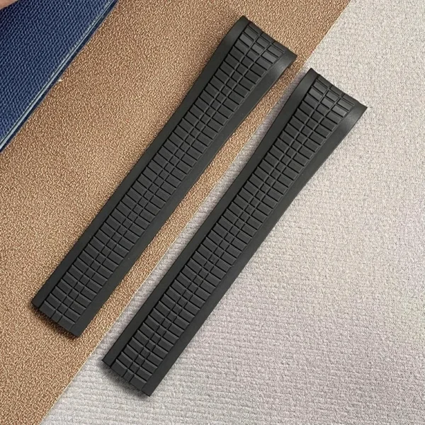 Premium FKM Rubber Strap – Compatible with Patek Philippe Aquanaut & Nautilus 5164 / 5167 | Luxury Replacement Watch Band - Image 14