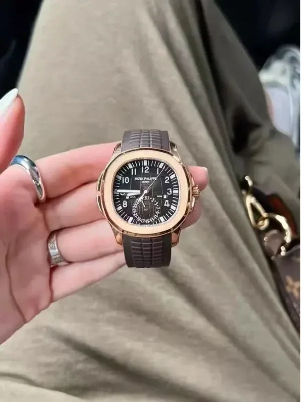 Premium FKM Rubber Strap – Compatible with Patek Philippe Aquanaut & Nautilus 5164 / 5167 | Luxury Replacement Watch Band - Image 5