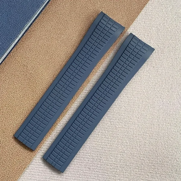 Premium FKM Rubber Strap – Compatible with Patek Philippe Aquanaut & Nautilus 5164 / 5167 | Luxury Replacement Watch Band - Image 13