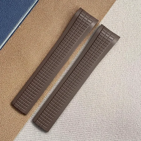 Premium FKM Rubber Strap – Compatible with Patek Philippe Aquanaut & Nautilus 5164 / 5167 | Luxury Replacement Watch Band - Image 12