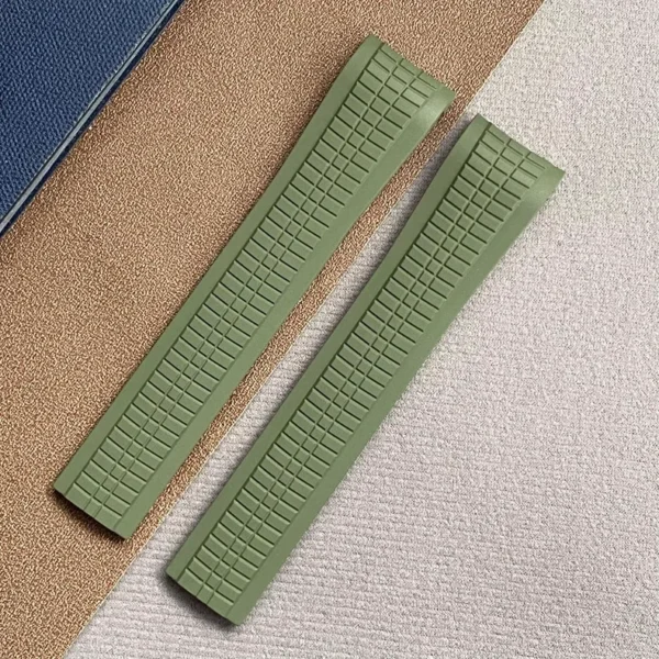 Premium FKM Rubber Strap – Compatible with Patek Philippe Aquanaut & Nautilus 5164 / 5167 | Luxury Replacement Watch Band - Image 10