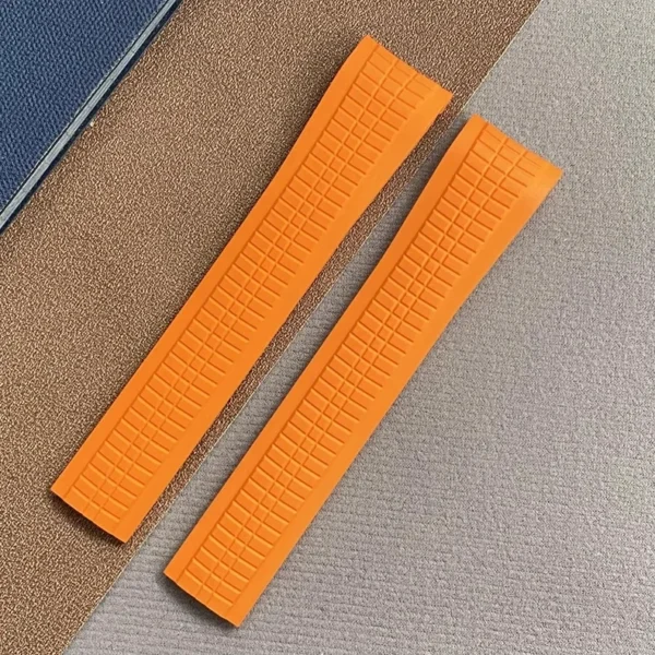 Premium FKM Rubber Strap – Compatible with Patek Philippe Aquanaut & Nautilus 5164 / 5167 | Luxury Replacement Watch Band - Image 9