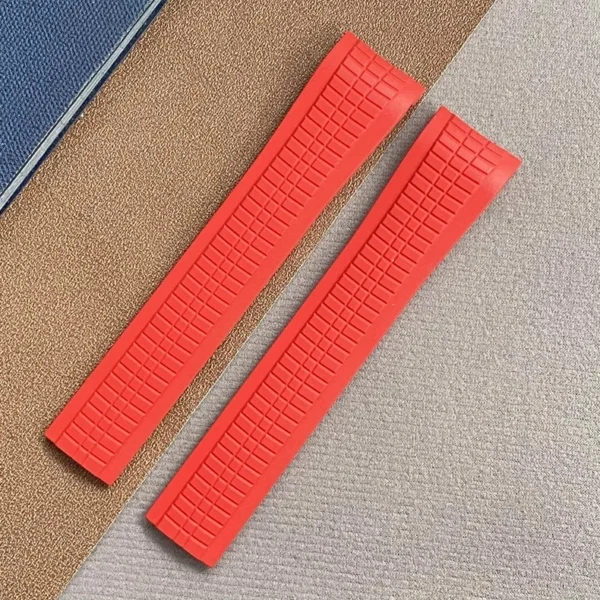 Premium FKM Rubber Strap – Compatible with Patek Philippe Aquanaut & Nautilus 5164 / 5167 | Luxury Replacement Watch Band - Image 8