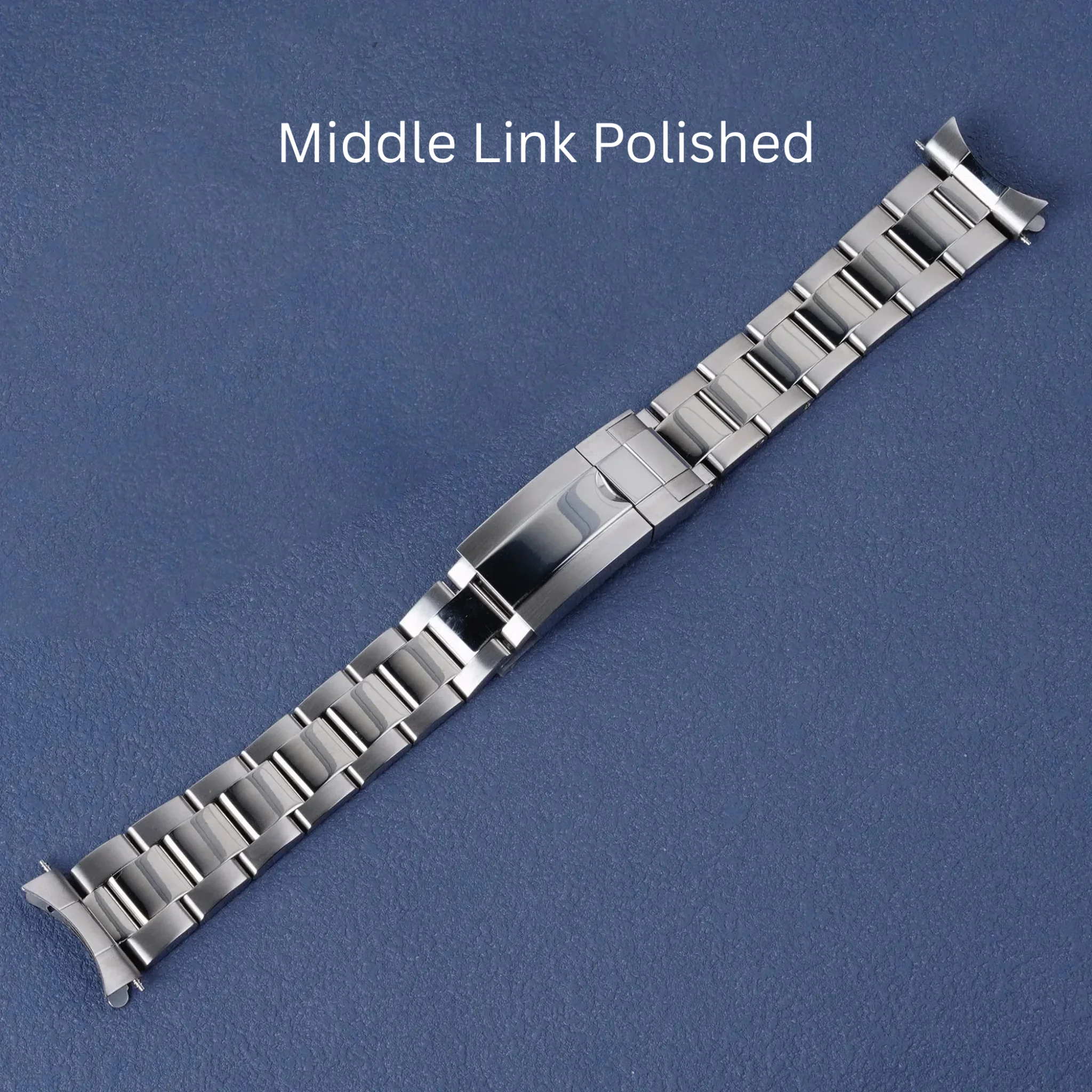 Oyster Style 316L Stainless Steel Bracelet for Seiko Prospex Speedtimer SSC911 / SSC913 / SSC915 / SSC947 β 21mm Silver - Image 3