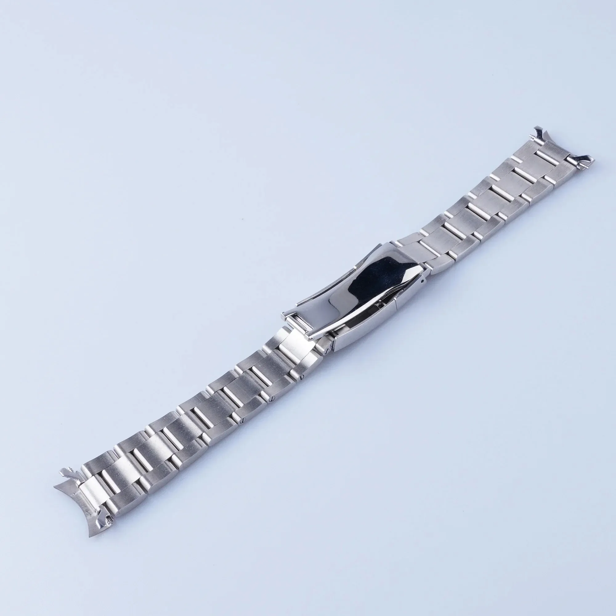 Oyster Style 316L Stainless Steel Bracelet for Seiko Presage Cocktail Time SSA341 / SSA343 / SSA347 / SSA392 / SSA459 β 20mm Silver - Image 4