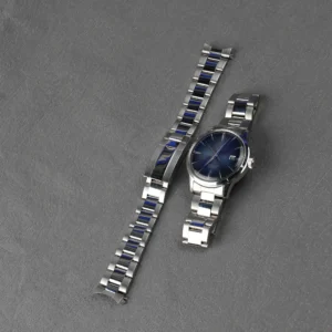 Oyster Style 316L Stainless Steel Bracelet for Seiko Presage SRPB41 / SRPB43 / SRPB45 / SRPB47 – 20mm Silver