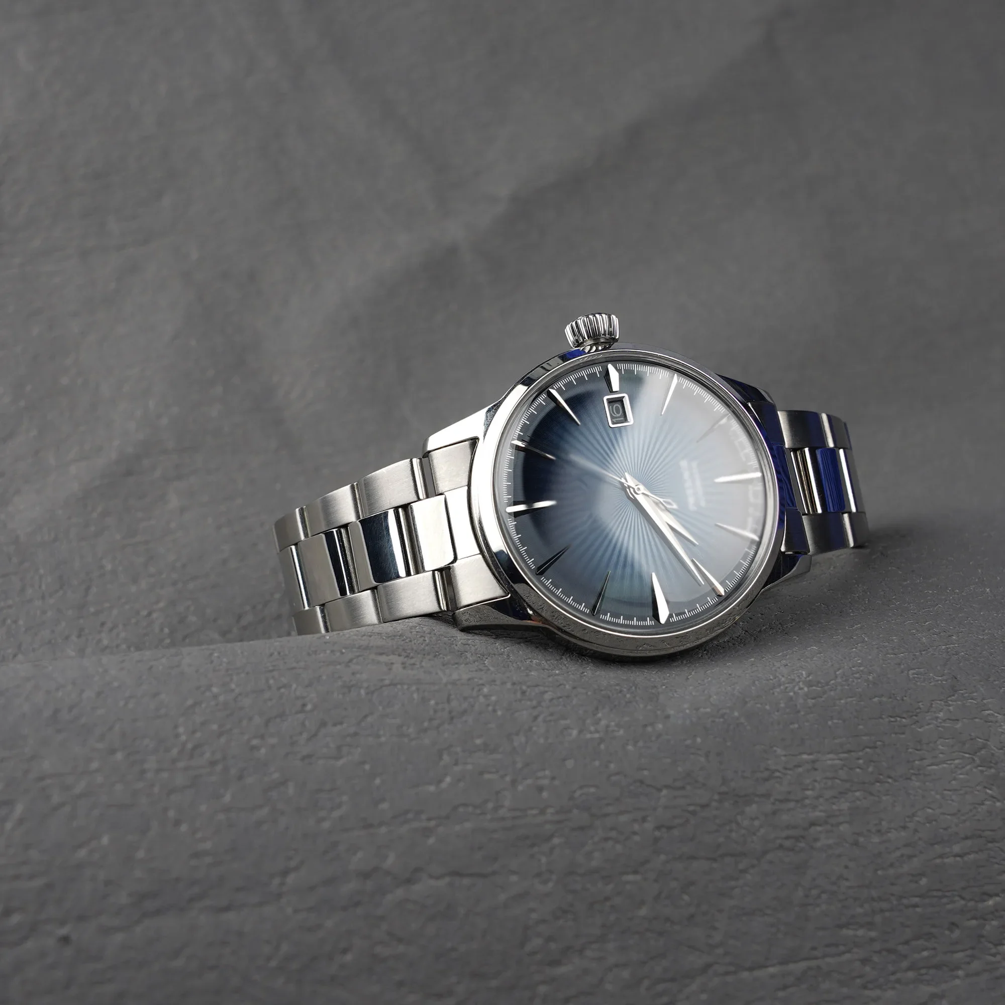 Oyster Style 316L Stainless Steel Bracelet for Seiko Presage SRPB41 / SRPB43 / SRPB45 / SRPB47 β 20mm Silver - Image 2